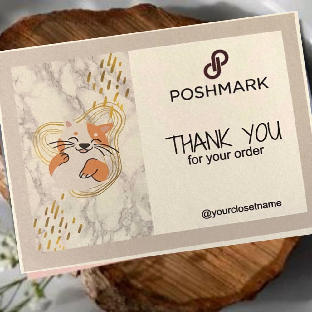 Cat Thank You Cards - Personalized Thank You Cards - Picture 3 of 9